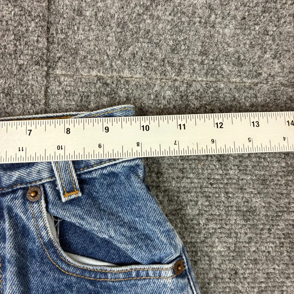 1990s Levis 550 Relaxed Fit Boys Kids Size 6 Denim Jeans Medium Wash Made Mexico